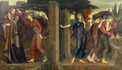 Las hermanas grises, 1880-81 de Evelyn De Morgan